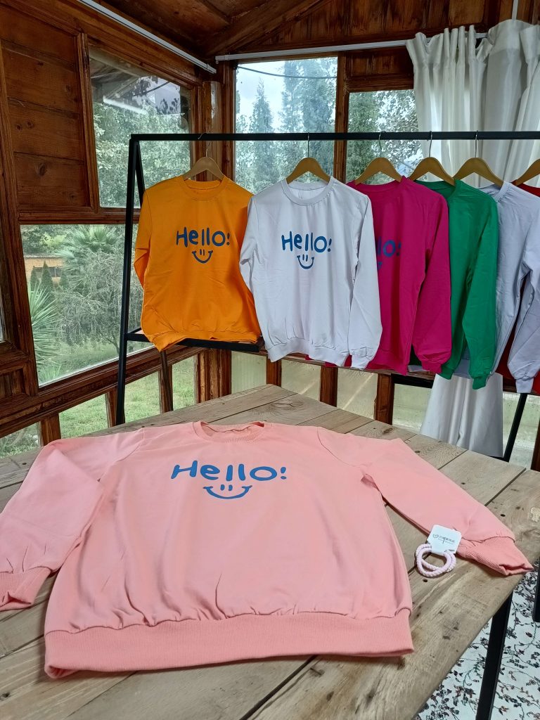 دورس آستین بلند Hello