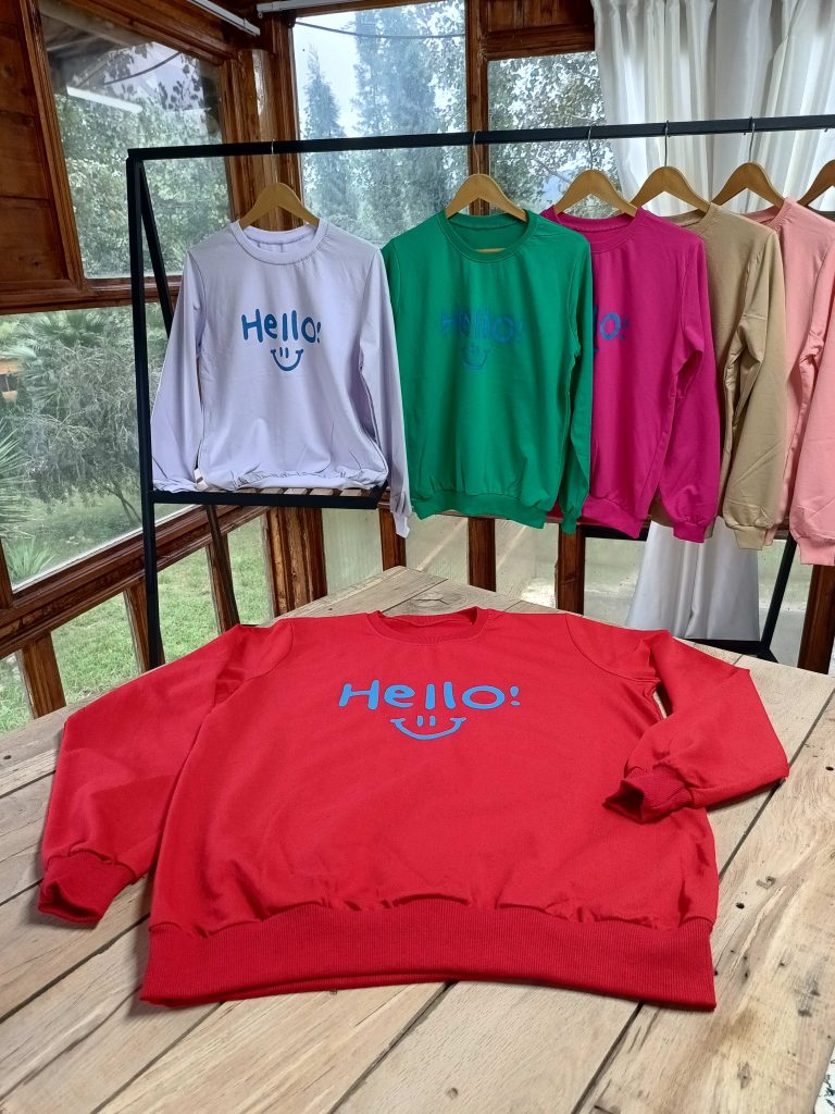 دورس آستین بلند Hello