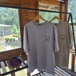 تیشرت لانگ  طرح «A GOOD DAY»