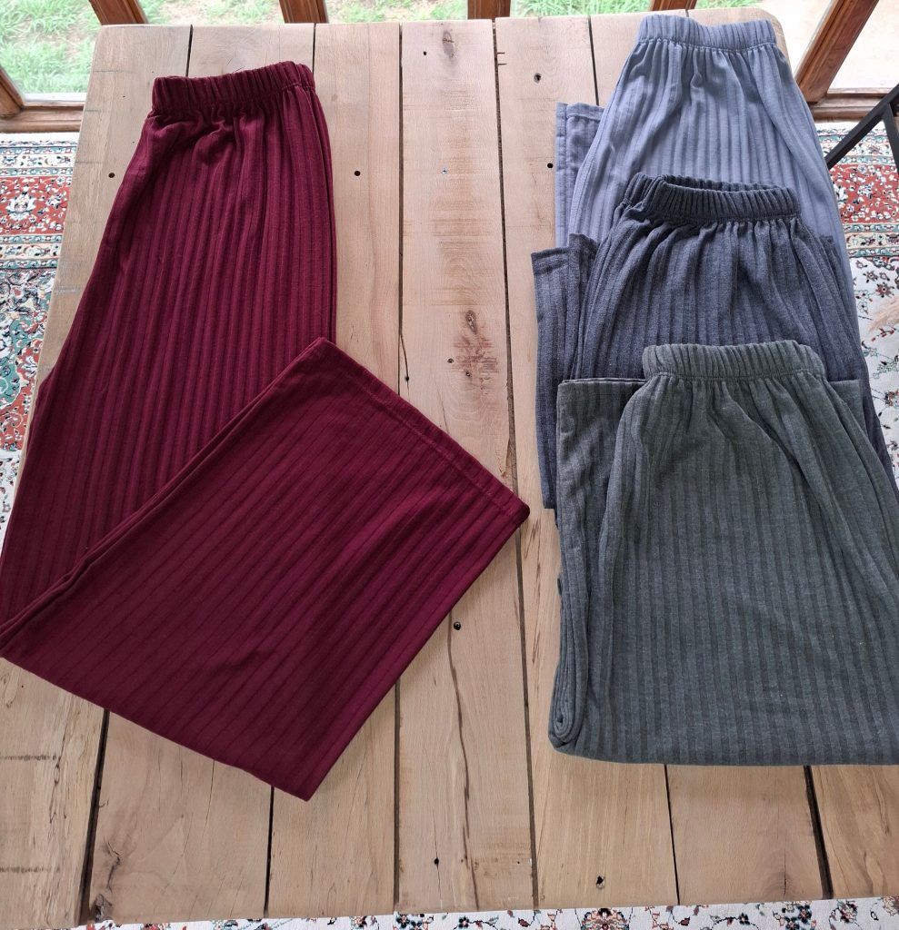 شلوار راحتی زنانه مدل راه‌ راه