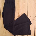 لگ کبریتی پایین چاک‌دار زنانه مشکی