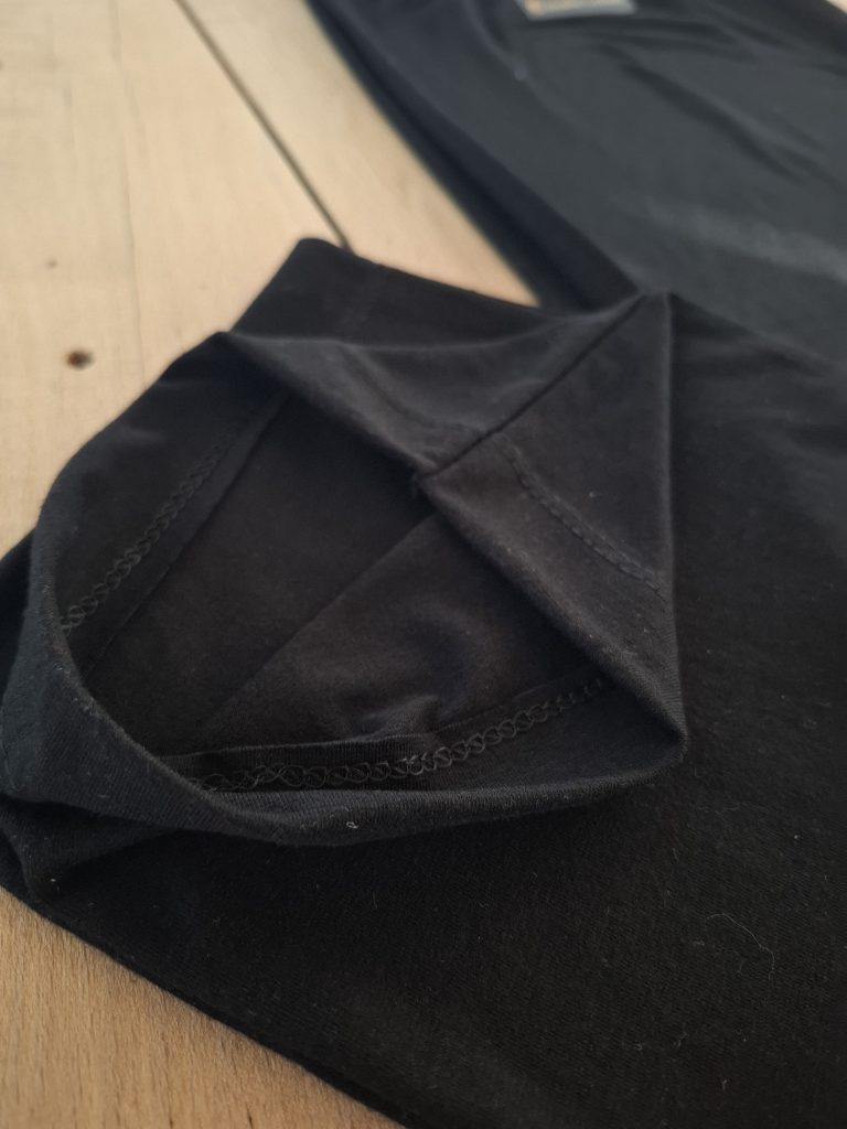 شلوار نخ پنبه مشکی