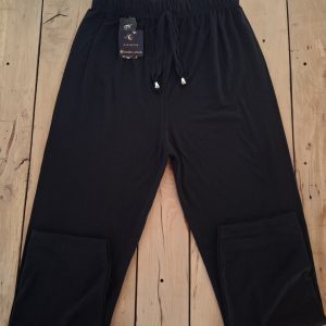 شلوار نخ پنبه مشکی