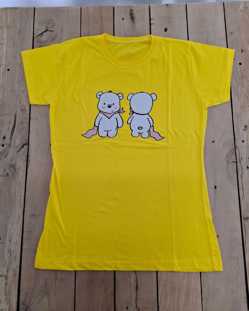 تیشرت عروسکی چند طرحه