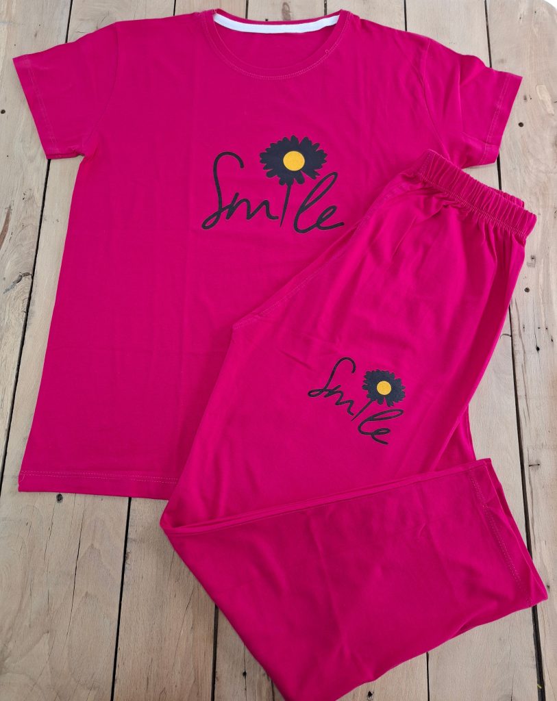 ست تیشرت شلوار بابونه