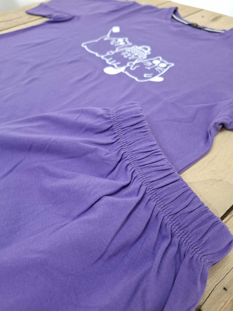 ست راحتی کراپ و شورتک زنانه