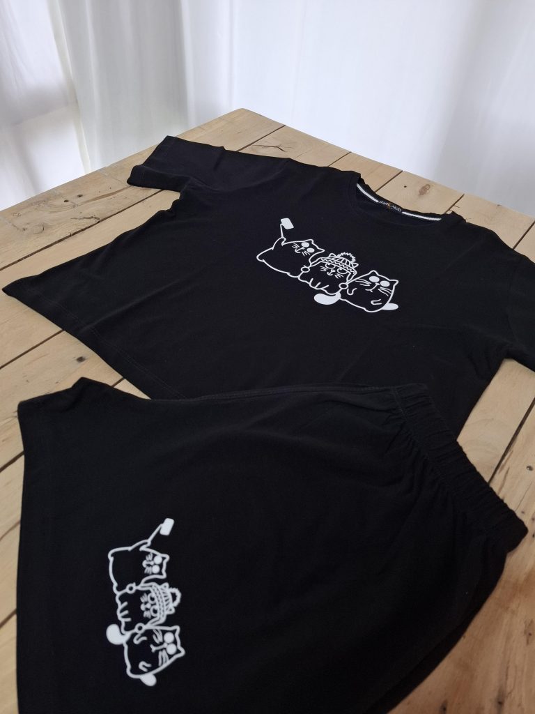 ست راحتی کراپ و شورتک زنانه