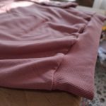 کش بافت بلوز استین گل دوزی شده