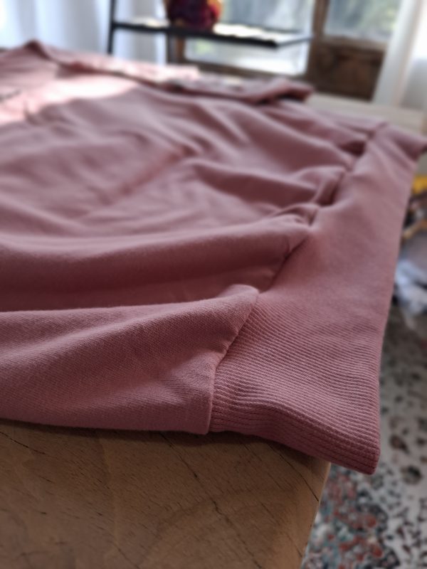 کش بافت بلوز استین گل دوزی شده