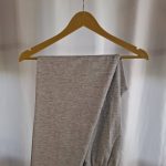 شلوار خانگی طرح ساده طوسی