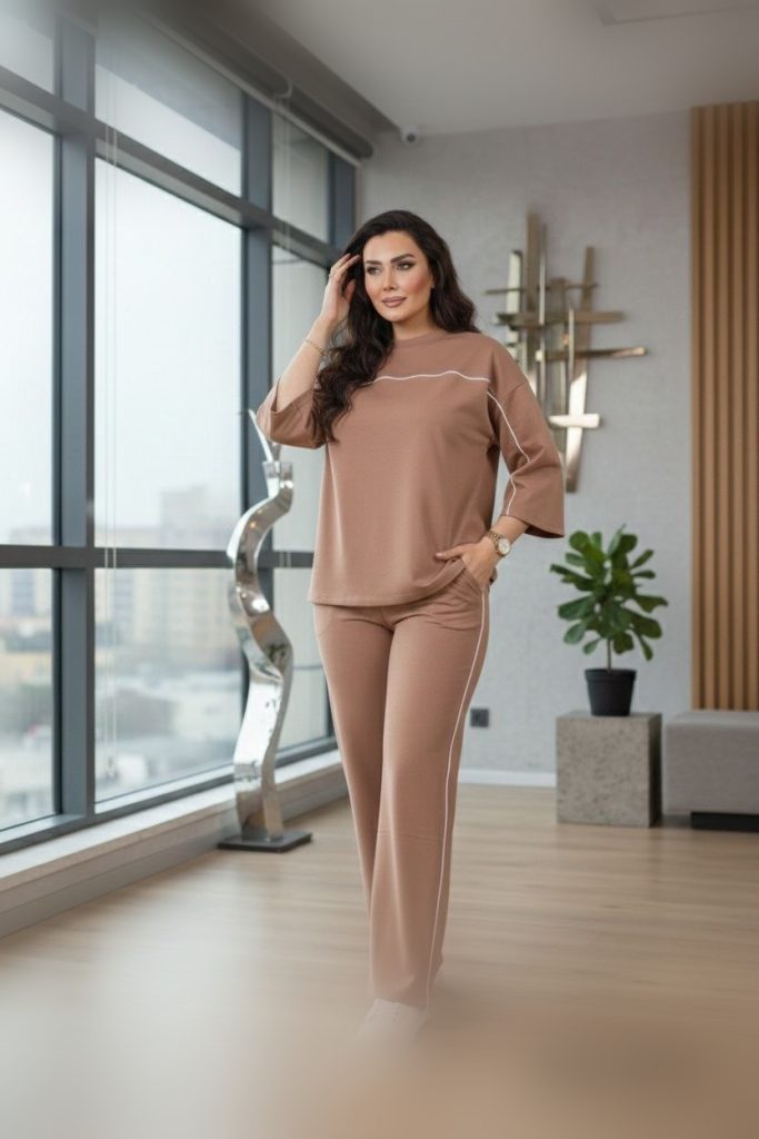 ست تیشرت شلوار بگ